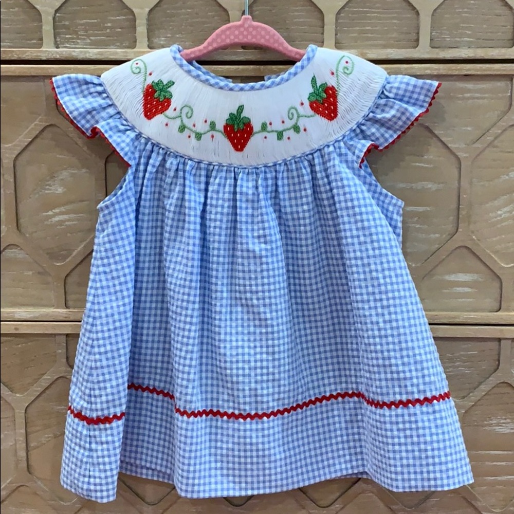 NWT! Baby Girls Smocked Dress